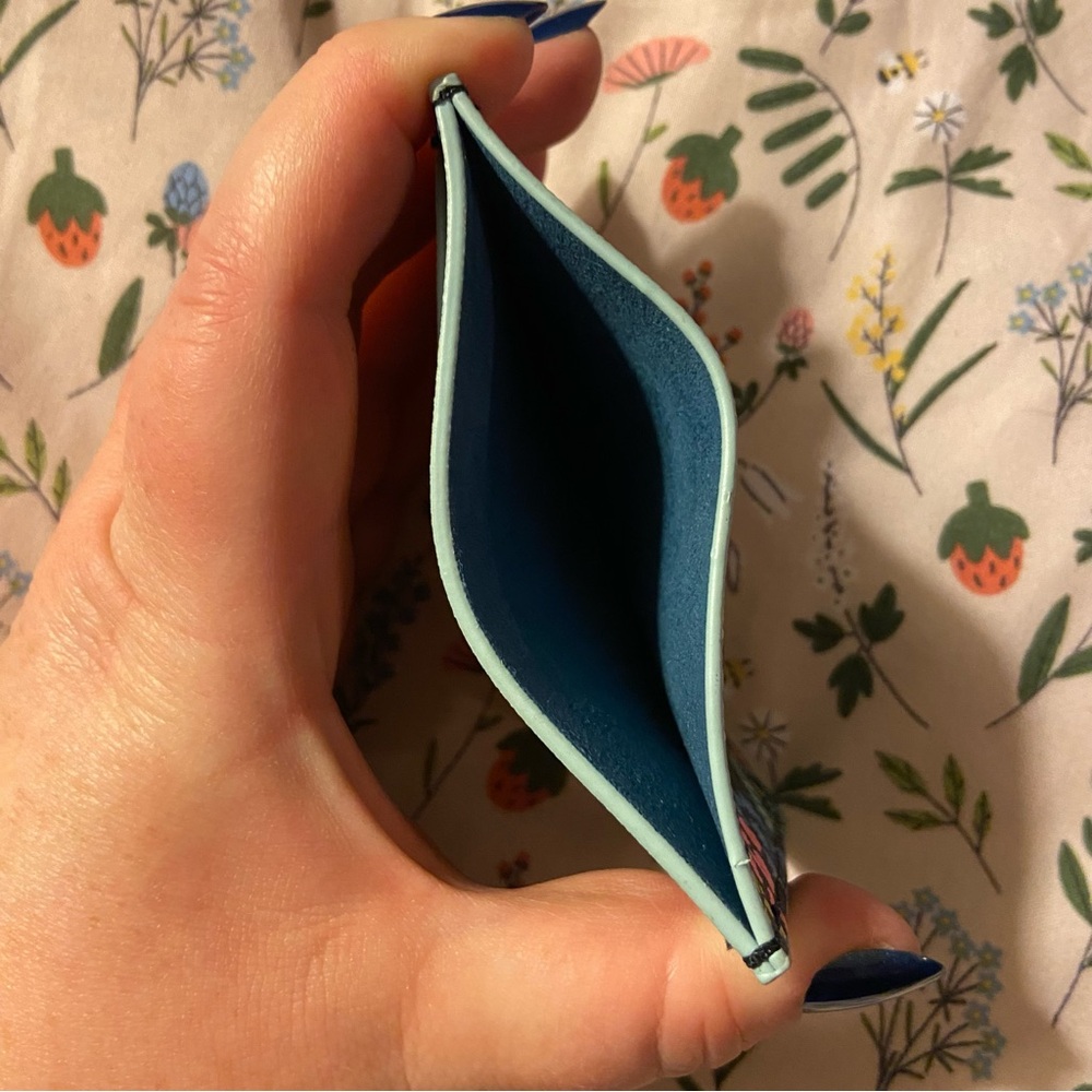NWOT Anthropologie Rifle Paper Co. Card Holder - Picture 4 of 5